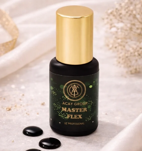 Adeziv extensii gene Master Flex negru