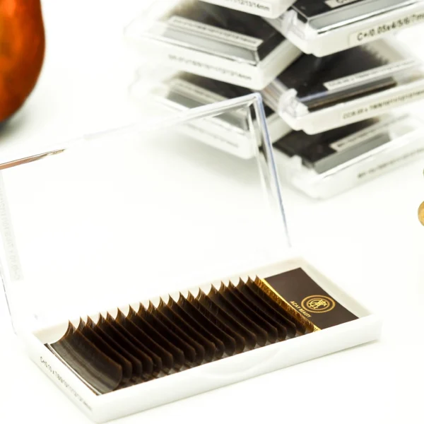 extensii gene dark chocolate volum