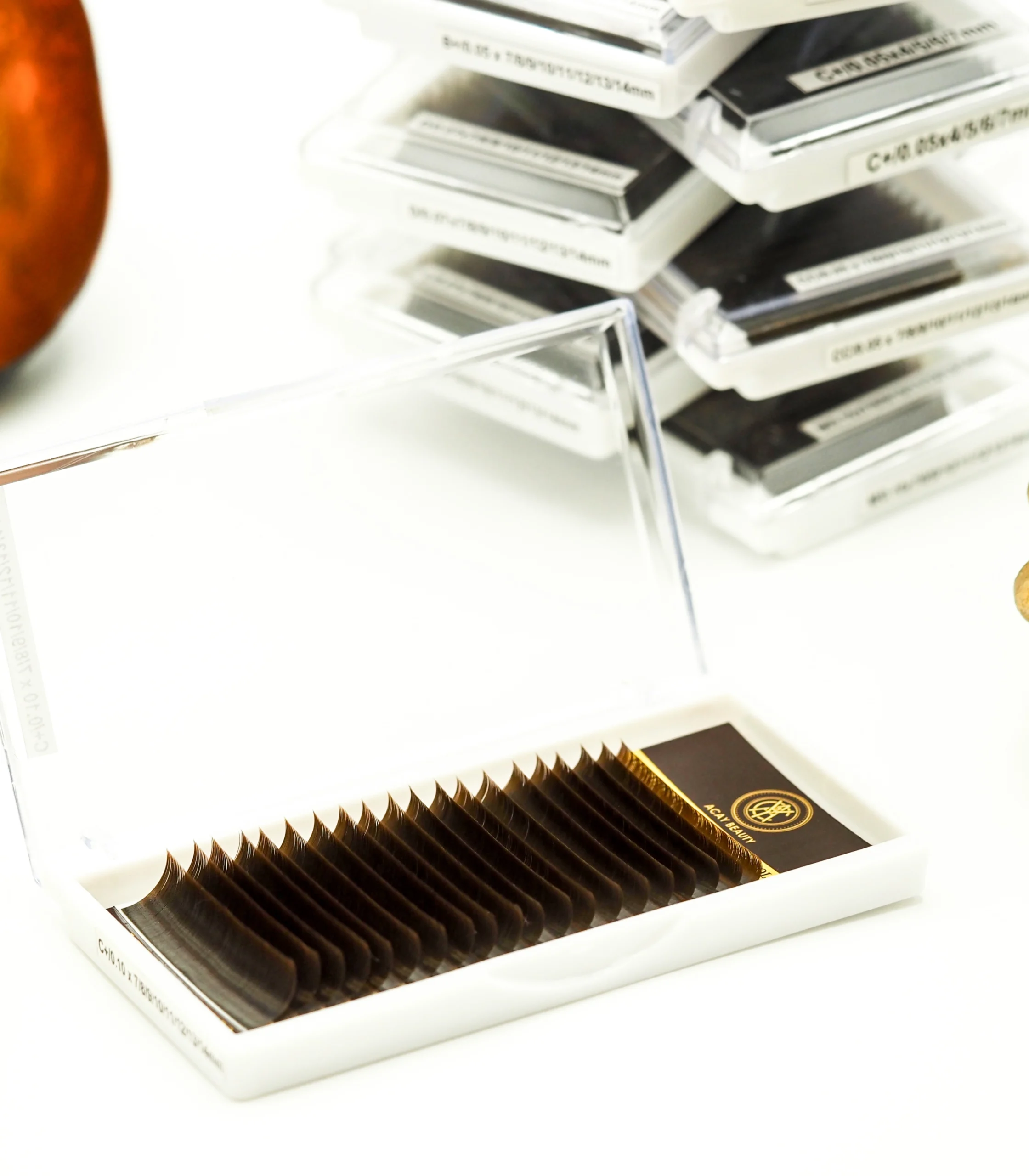 extensii gene dark chocolate volum